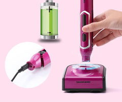Wireless Curling Wand, Rechargeable 2-in-1 Hair Straightener