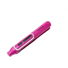 Wireless Curling Wand, Rechargeable 2-in-1 Hair Straightener