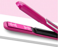Wireless Curling Wand, Rechargeable 2-in-1 Hair Straightener