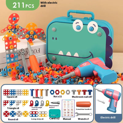 Kids' Electric Screw Tool Box