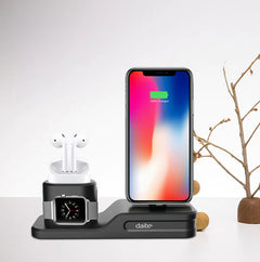 3-in-1 Charging Dock and Stand for Mobile Devices
