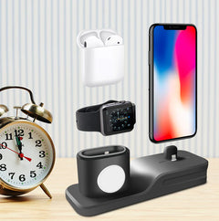 3-in-1 Charging Dock and Stand for Mobile Devices